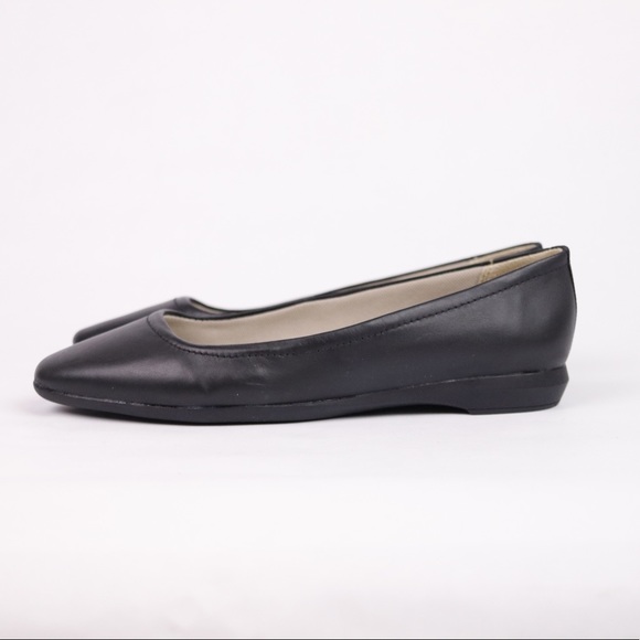 Naturalizer Alya Black Leather Ballet Flats Size 9.5 - Picture 8 of 9